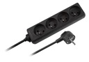 KEMOT POWER STRIP 4-ZÁSUVKOVÝ PREdlžovací KÁBEL 3M