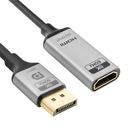 Adaptér DP HDMI adaptér 8K 60Hz Spacetronik KDH-SPA002 konektor 20cm