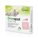 Dronspot mačacie kvapky na červy 0,5-2,5 kg