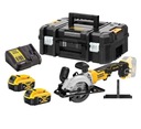 Akumulátorová kotúčová píla 2x 5Ah 18V Dewalt