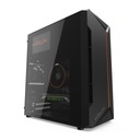 PC skrinka Krux Astro mini ITX micro ATX Black