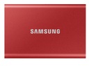 Samsung External Drive Portable T7 500GB USB 3.2 Gen.2 červený