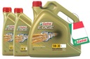 CASTROL EDGE TITANIUM FST LL 5W30 6L 4+1+1 +ZADARMO