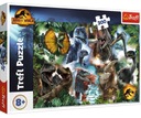 Puzzle 300 Obľúbené dinosaury 23013 Trefl Jurassic