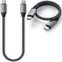 SATECHI USB-C TO USB-C KÁBEL - KÁBEL 25CM 100W