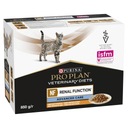 Purina Veterinary Diet NF Kuracie krmivo pre mačky 10x85g