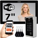 5TECH 7' Wi-Fi video interkom s TUYA PHONE APPLICATION READER ENCRYPTOR