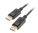 Kábel DisplayPort M/M 4K 1M čierny Lanberg