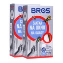 2x BROS SIEŤKA PROTI HMYZU OKENNÁ 130x150 BIELA