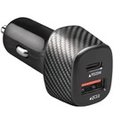 RÝCHLA NABÍJAČKA DO AUTO USB-C + USB PD QC