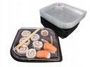 Sushi obaly, nádoby, uzavreté boxy, 50. roky