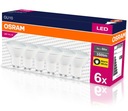 6x LED žiarovka GU10 5W = 50W 2700K 120° OSRAM