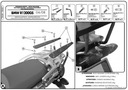 Kappa Top Box Frame BMW R 1200Gs 04-12