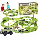 PRETEKÁRSKA DRÁHA DINOSAUR DINO PARK XXL SET 240 ELEMENTOV