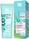 AA ALOES Hydratačný krém SPF 50 kyselina hyalurónová vitamín E aloe