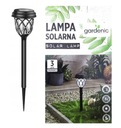 SOLÁRNA LAMPA ZÁHRADNÁ BIELA ​​LED LAMPA