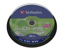 VERBATIM CD-RW Verbatim 700 MB odolný proti poškriabaniu X1