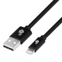 TB Lightning USB 1,5m MFi kábel čierny