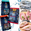 Primal Spirit set suché mäkké krmivo pre psov Fish Bravčové 3x1kg