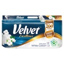 Velvet Excellence White Toaletný papier 8 roliek