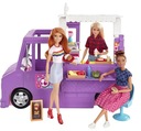 BARBIE FOODTRUCK OTVORENIE VAN GMW07