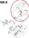 tlmič výfuku Quad ACCESS 750i OEM!