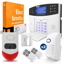 GSM alarm Bezdrôtová siréna SIM Orange 2x PIR