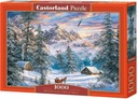 Puzzle 1000 Mountain Christmas CASTOR