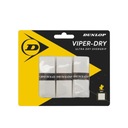 DUNLOP VIPER-DRY OVERGRIP NOVÉ OBALY, BIELY 3 KS