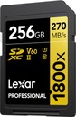 LEXAR PROFESSIONAL CARD 256GB 1800X UHS-II U3 ​​​​V60