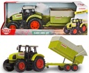 DICKIE TOYS CLAAS Ares Traktor s prívesom 57 CM