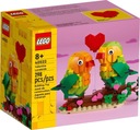 LEGO CREATOR 40522 VALENTÍNSKE PAPAGÁJE LÁSKY BLOKOV