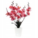 UMELÉ KVETY V ČRENÁRE Orchidea 45cm FARBY