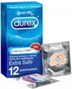 DUREX EXTRA BEZPEČNÉ KONDÓMY HRUBŠIE SILNÉ 12 KS