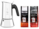 BIALETTI Venus 6 TZ kávovar + káva 250g + moka 250g