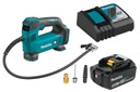 MAKITA MINIKOMPRESSOR DMP180Z + 18V 5,0Ah NABÍJAČKA