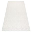 LANOVÝ KOBEREC 120x170 cm HERRINGBONE krémová #B1252