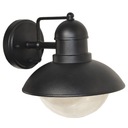 Záhradná lampa OUTDOOR Nástenná lampa 1xE27 ČIERNA