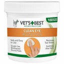 VETS BEST FINGER EYE CLEANERS 100 ks.