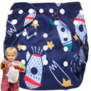 OPÄTOVNE POUŽITEĽNÉ PLIENKY WRAP PUL Plienky 3-15kg BOY BLUE COSMOS