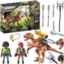 PLAYMOBIL DINO RISE OBRANA PROTI PYTLIKÁM DINOSAUR DEINONICKÉ BLOKY