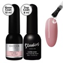 Didier Lab SET 2x: Fiber Base, Nude + Top Coat Super Shiny