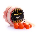 Pop Up SQUID ORANGE 15mm návnadové boilies Optimal Baits