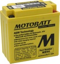 Batéria MOTOBATT MB9U 12V 11Ah 140A 12N9-4B-1