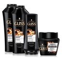 Gliss Ultimate Repair Shampoo Conditioner Mask 4ks.