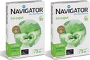 Fotokopírovací papier Navigator Eco-Logical A4 75g 500k x2