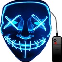 LED MASKA SVIETIACA LED HALLOWEEN PURGE PARTY