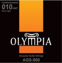 AKUSTICKÉ STRUNY OLYMPIA AGS800 1047 POSPHOR B NOVINKA