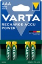 4X Batéria (NiMH) VARTA AAA (R3) 1000 mAh