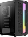 AEROCOOL PGS PRIME-G-BK-v1 RGB BÝVAČ čierny